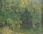 Vincent Van Gogh, A Lane in the Public Garden at Arles (nn04)